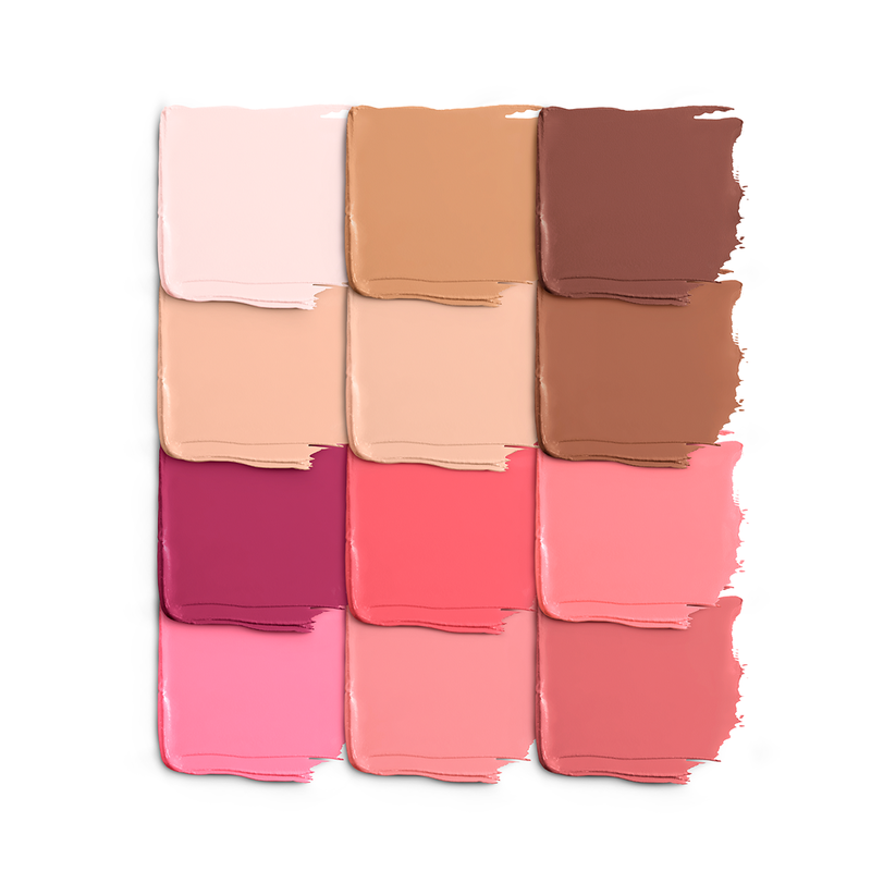 HD SKIN FACE ESSENTIALS PALETTE - Multi-use cream palette: foundation & blush